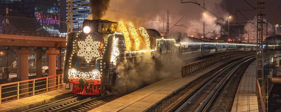 Поезд Деда Мороза на станции Зима пробудет всего 3 часа
