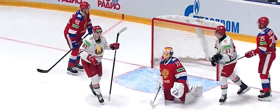 Хоккей, Россия 25 - Белоруссия 9 мая 2024: счет и результаты матча