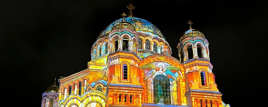 Световое шоу в Кронштадте 2026 расписание 4-14 января: во сколько, до какого числа, где пройдет